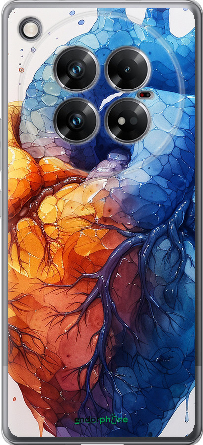 Силиконовый чехол Арт-сердце для Infinix Zero 40 5G - 6034u-3822 изображение 