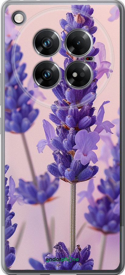 Силіконовий чехол Лаванда для Infinix Zero 40 5G - 6037u-3822 изображение 
