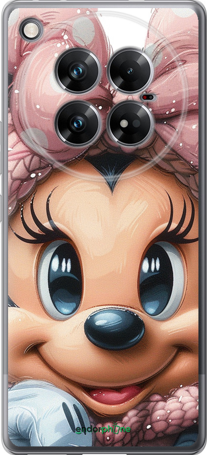 Силиконовый чехол Минни Маус с бантиком для Infinix Zero 40 5G - 6055u-3822 изображение 