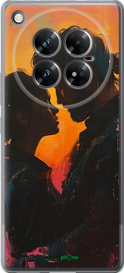 Силиконовый чехол Любовь на полотне для Infinix Zero 40 5G - 6067u-3822 изображение 