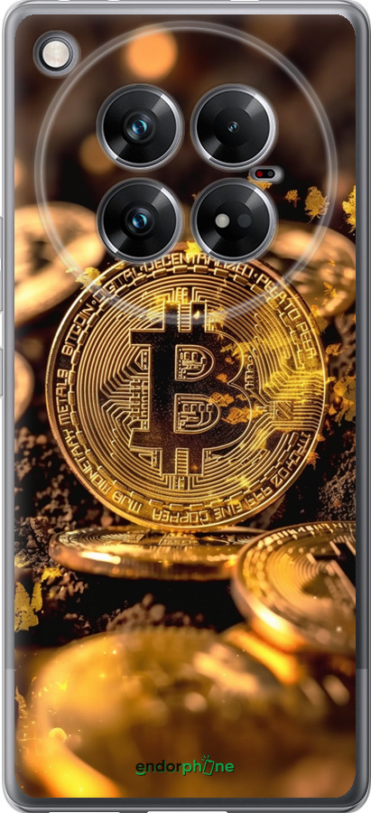Силиконовый чехол Золотая лихорадка биткойна для Infinix Zero 40 5G - 6089u-3822 изображение 