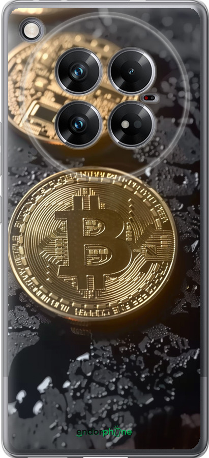 Силиконовый чехол Вулканический Bitcoin для Infinix Zero 40 5G - 6092u-3822 изображение 