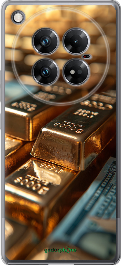 Силиконовый чехол Сияние золота для Infinix Zero 40 5G - 6104u-3822 изображение 