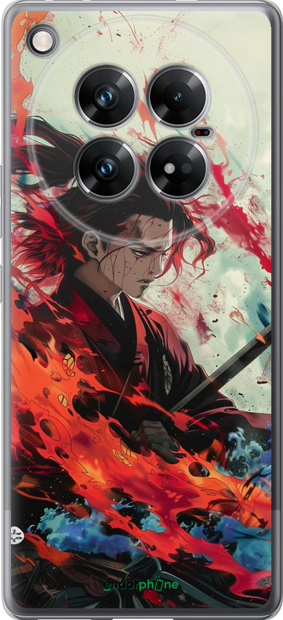 Силиконовый чехол Битва стихий для Infinix Zero 40 5G - 6110u-3822 изображение 