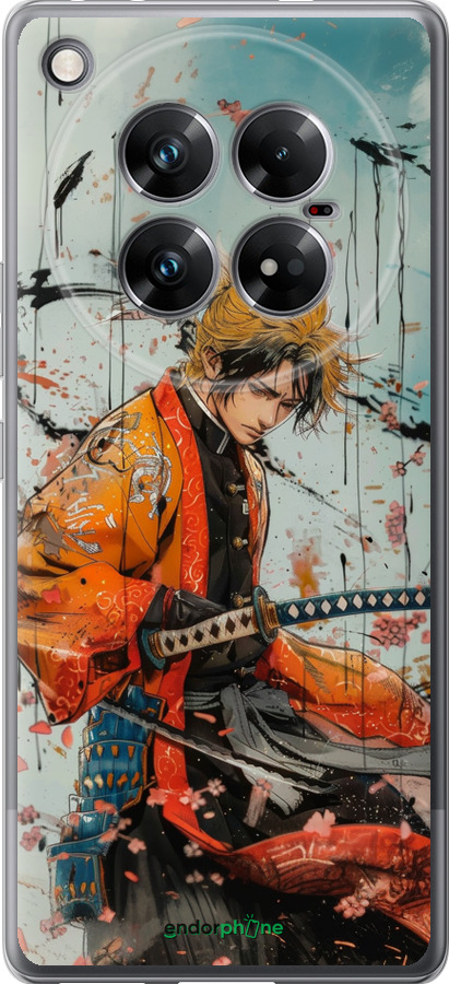 Силиконовый чехол Agatsuma Zenitsu: Убийца демонов для Infinix Zero 40 5G - 6118u-3822 изображение 