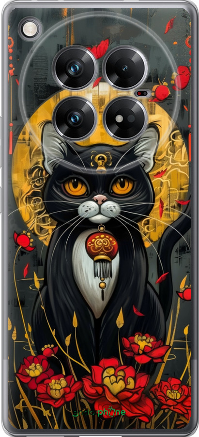 Силиконовый чехол China Cat для Infinix Zero 40 5G - 6134u-3822 изображение 