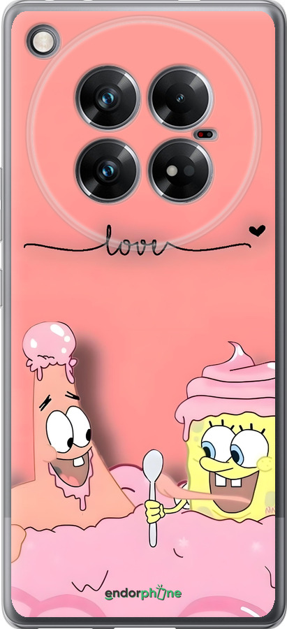 Силиконовый чехол Спанч Боб для Infinix Zero 40 5G - 6282u-3822 изображение 
