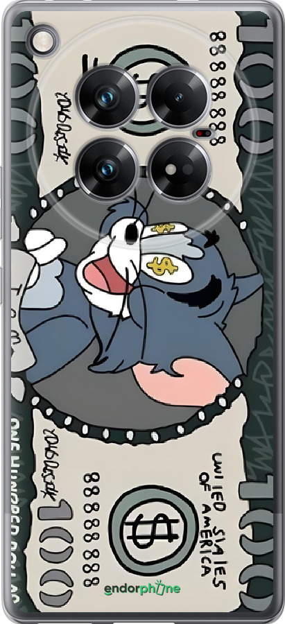 Силіконовий чехол Том и джерри для Infinix Zero 40 5G - 6291u-3822 изображение 