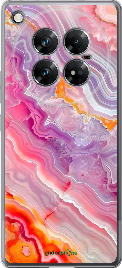 Силиконовый чехол Мрамор 2 для Infinix Zero 40 5G - 6307u-3822 изображение 