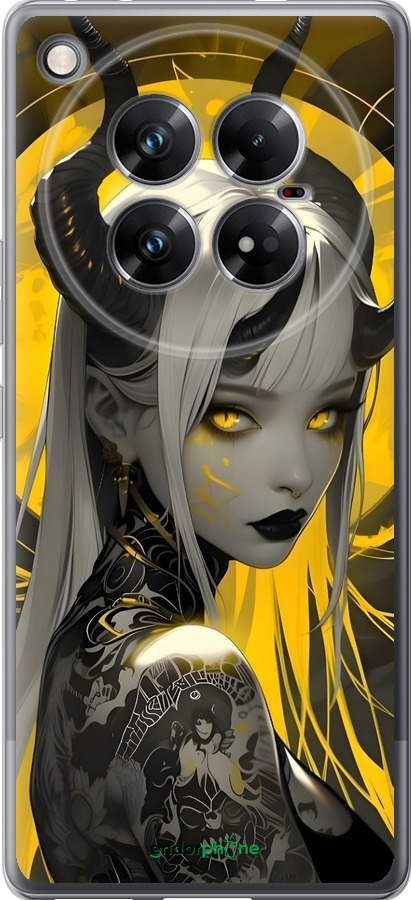 Силиконовый чехол Аниме демон 2 для Infinix Zero 40 5G - 6309u-3822 изображение 