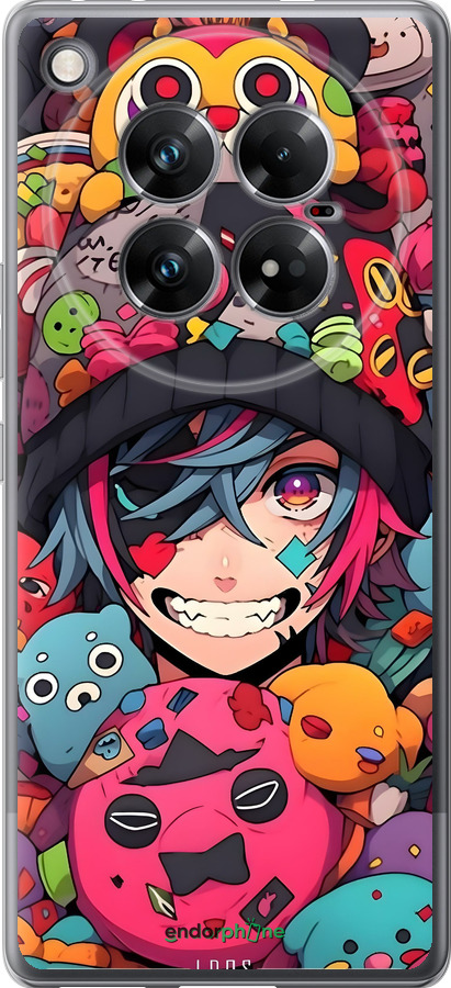 Силиконовый чехол Аниме парень для Infinix Zero 40 5G - 6317u-3822 изображение 
