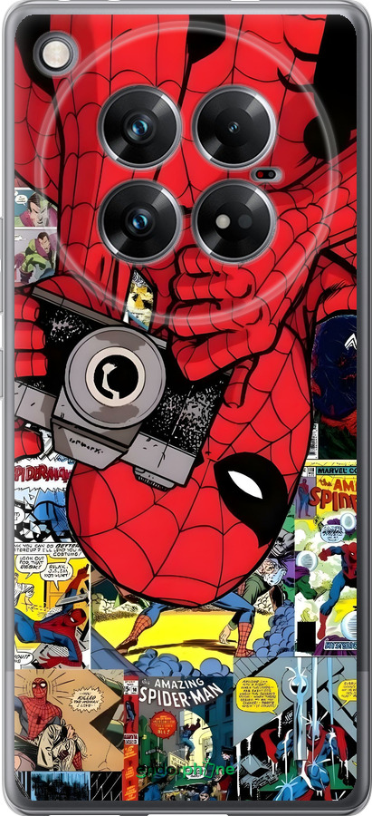 Силиконовый чехол Человек паук 2 для Infinix Zero 40 5G - 6333u-3822 изображение 