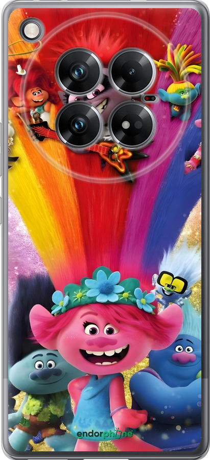 Силіконовий чехол Тролі для Infinix Zero 40 5G - 6343u-3822 изображение 