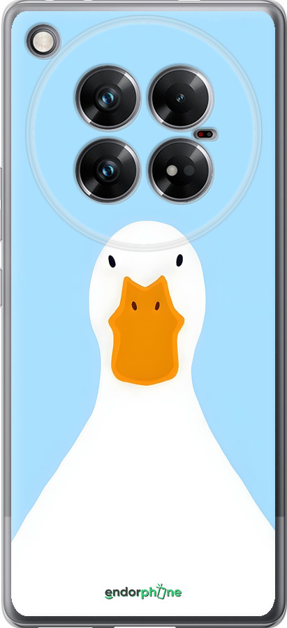 Силиконовый чехол Гусь для Infinix Zero 40 5G - 6350u-3822 изображение 