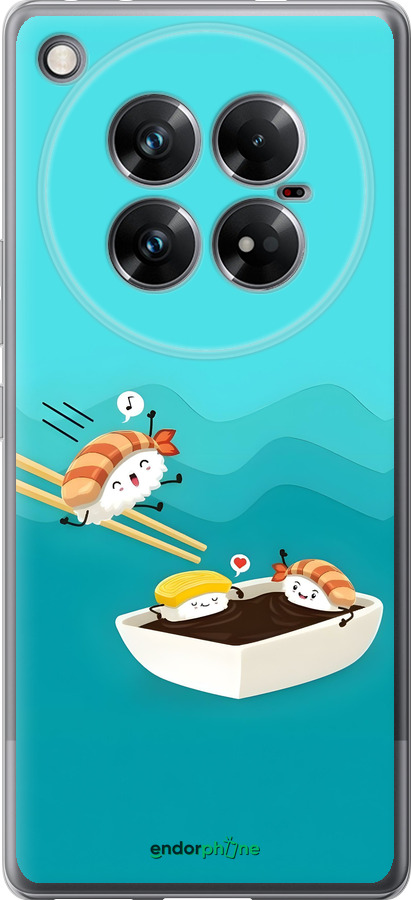 Силиконовый чехол Суши для Infinix Zero 40 5G - 6354u-3822 изображение 