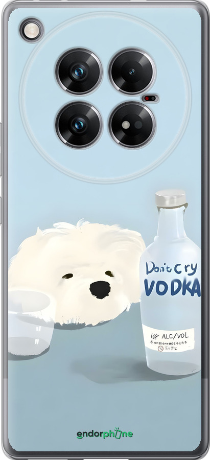 Силиконовый чехол Пес водка для Infinix Zero 40 5G - 6368u-3822 изображение 