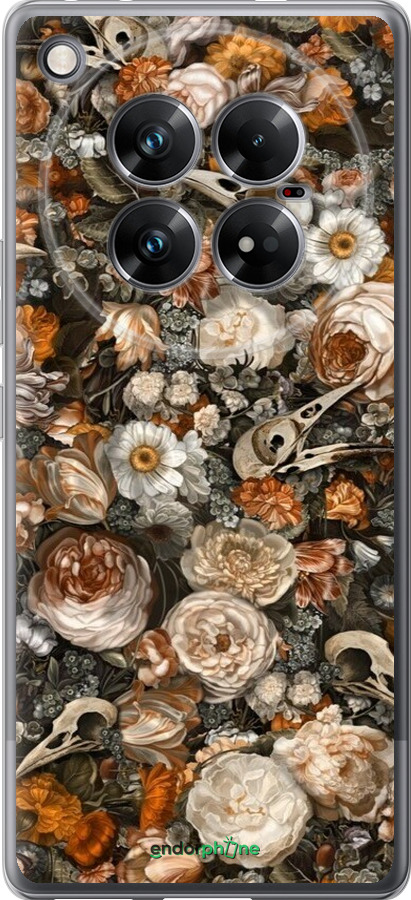 Силиконовый чехол В стиле барокко-мрачный для Infinix Zero 40 5G - 6404u-3822 изображение 