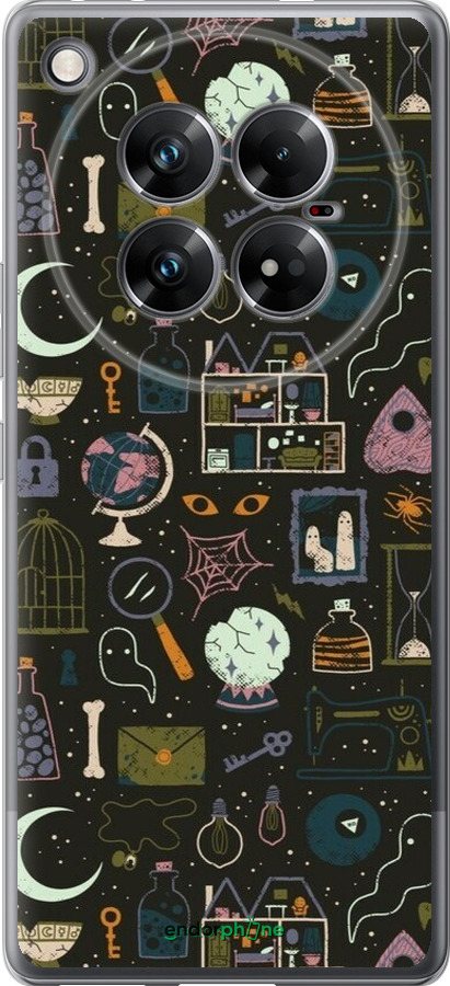 Силиконовый чехол Колдовской принт для Infinix Zero 40 5G - 6425u-3822 изображение 