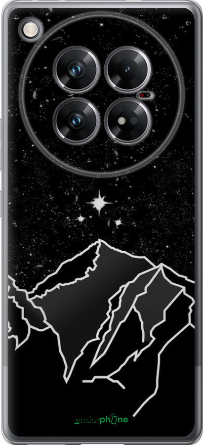 Силиконовый чехол Минималистический горный пейзаж для Infinix Zero 40 5G - 6438u-3822 изображение 