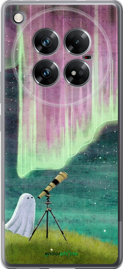 Силиконовый чехол Привидение и звезды для Infinix Zero 40 5G - 6443u-3822 изображение 