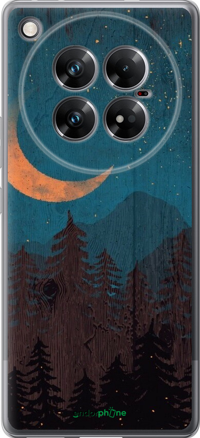 Силіконовий чехол Зоряний ліс для Infinix Zero 40 5G - 6480u-3822 изображение 