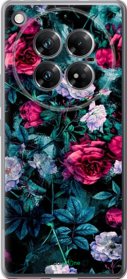 Силіконовий чехол Сад та троянди для Infinix Zero 40 5G - 6483u-3822 изображение 