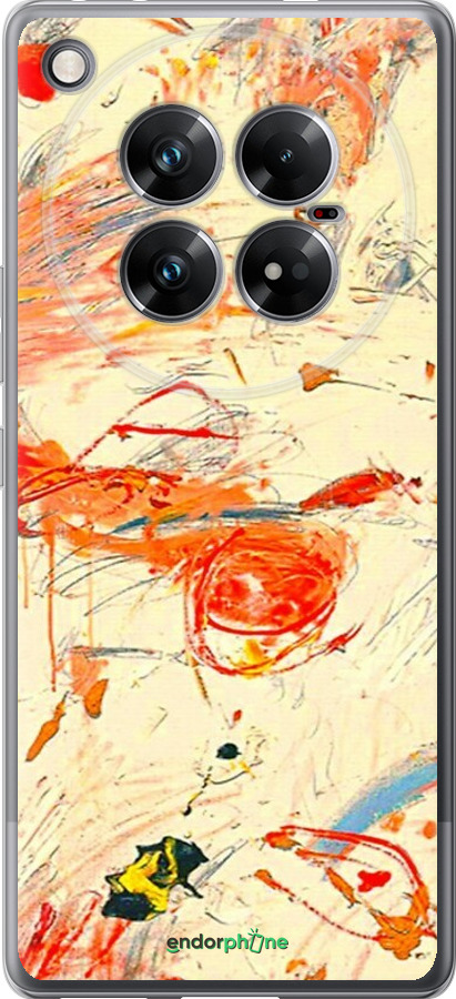 Силиконовый чехол Динамичная картина с хаотичными мазками для Infinix Zero 40 5G - 6540u-3822 изображение 