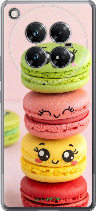 Силиконовый чехол Печенье для Infinix Zero 40 5G - 6693u-3822 изображение 