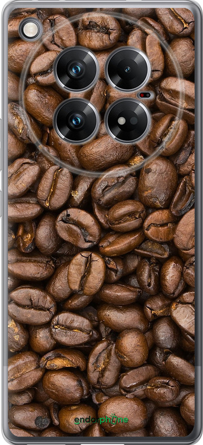 Силиконовый чехол Зёрна кофе для Infinix Zero 40 5G - 783u-3822 изображение 