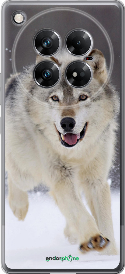 Силиконовый чехол Бегущий волк для Infinix Zero 40 5G - 826u-3822 изображение 