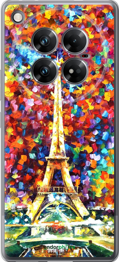 Силіконовий чехол Париж для Infinix Zero 40 5G - 830u-3822 изображение 