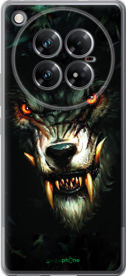 Силиконовый чехол Дьявольский волк для Infinix Zero 40 5G - 833u-3822 изображение 