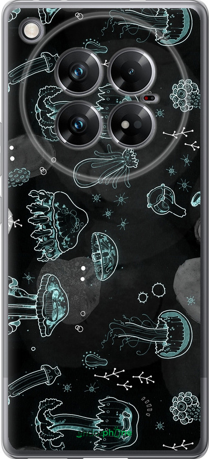 Силиконовый чехол Медузы для Infinix Zero 40 5G - 906u-3822 изображение 