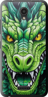 Силиконовый чехол Зелёный дракон для Lenovo A Plus / A1010 - 5816u-677 изображение 