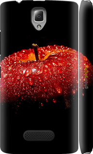 3D пластиковый глянцевый чехол Яблоко для Lenovo A2010 - 6022c-216 изображение 