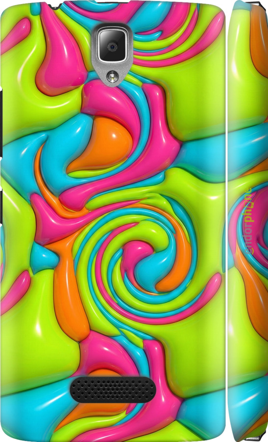 3D пластиковий матовий чехол Y2K Jelly Dream для Lenovo A2010 - 6780m-216 изображение 