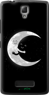 Силиконовый чехол Лунные объятия для Lenovo A2010 - 6508u-216 изображение 