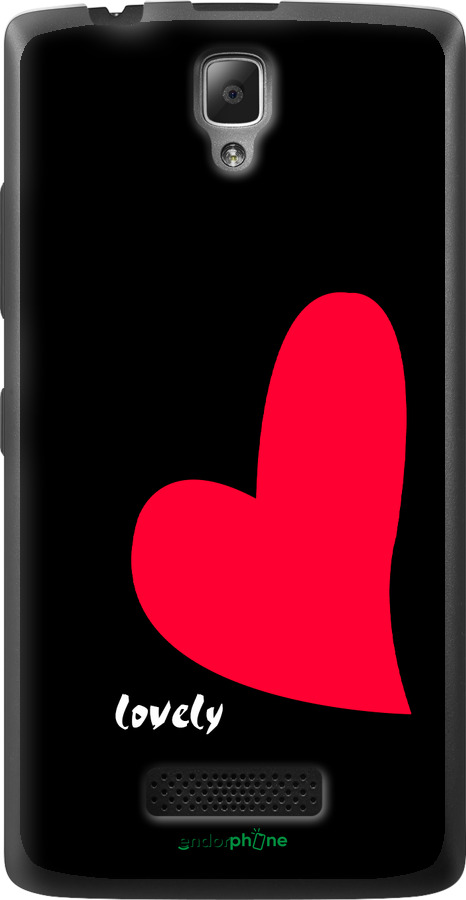 Силиконовый чехол Lovely для Lenovo A2010 - 4580u-216 изображение 