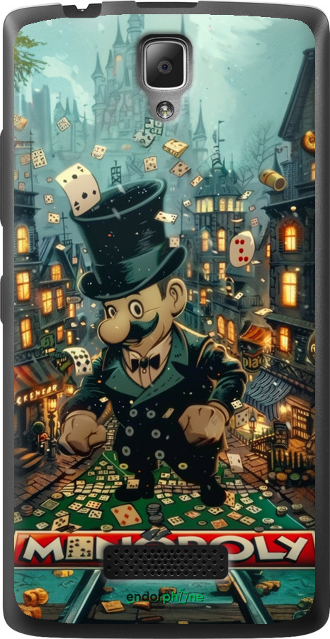 Силіконовий чехол Казковий Monopoly для Lenovo A2010 - 6086u-216 изображение 