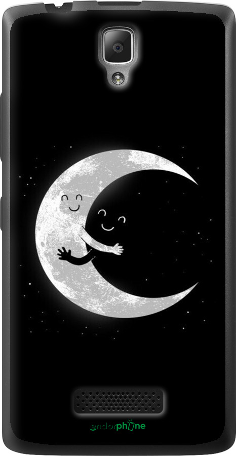 Силиконовый чехол Лунные объятия для Lenovo A2010 - 6508u-216 изображение 