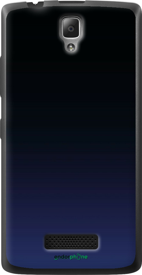 Силіконовий чехол Градієнт у темно-синьому стилі для Lenovo A2010 - 6542u-216 изображение 