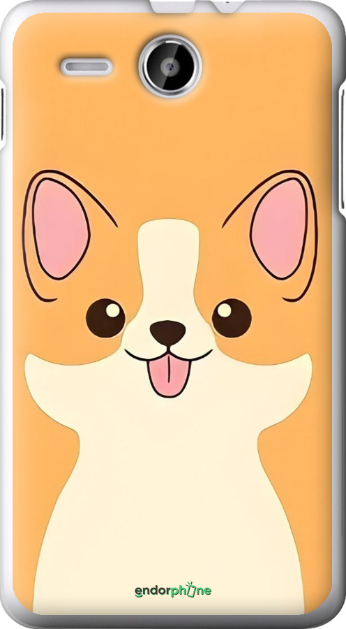 Силиконовый чехол Милый пес для Lenovo A529 - 6296u-200 изображение 