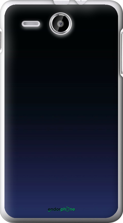 Силіконовий чехол Градієнт у темно-синьому стилі для Lenovo A529 - 6542u-200 изображение 