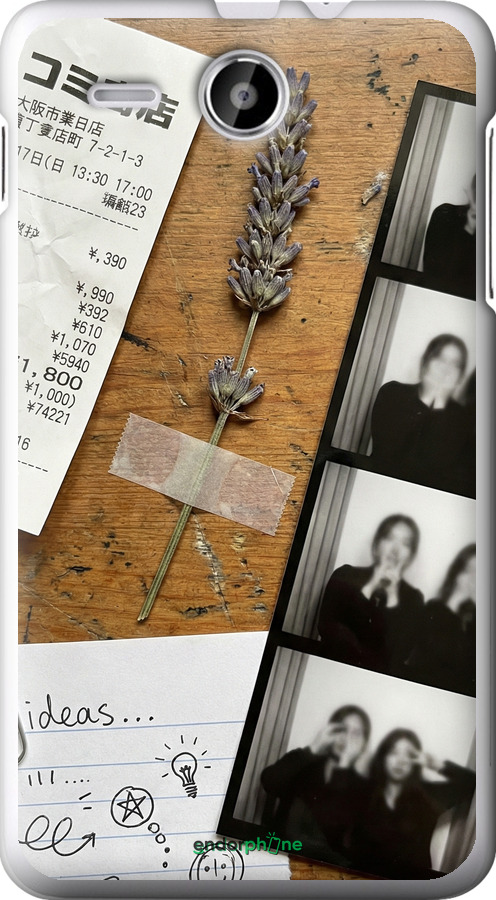 Силиконовый чехол Aesthetic Scrapbook Collage для Lenovo A529 - 6773u-200 изображение 