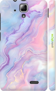 3D пластиковий матовий чехол Нежный мрамор для Lenovo A536 - 6310m-149 изображение 