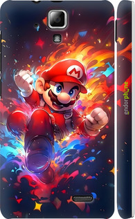 3D пластиковий матовий чехол Супер Маріо для Lenovo A536 - 6342m-149 изображение 