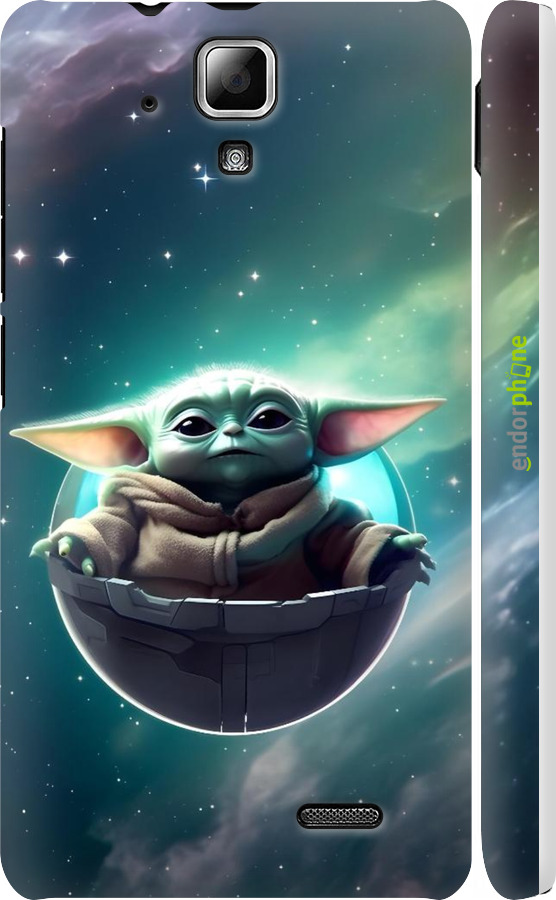 3D пластиковый матовый чехол Малышь йода для Lenovo A536 - 6294m-149 изображение 
