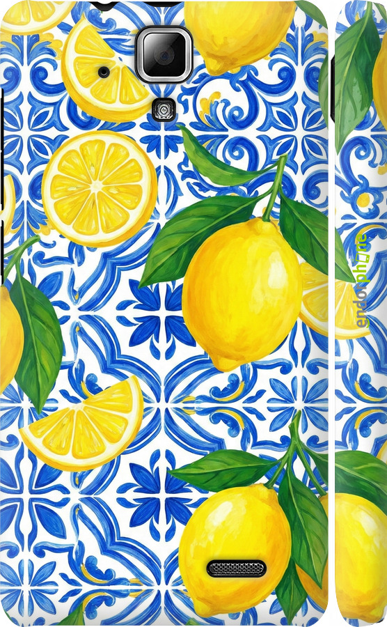 3D пластиковый матовый чехол Grocery Girl Italian Summer для Lenovo A536 - 6766m-149 изображение 