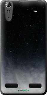 Силіконовий чехол Голубые облака, Голубая луна для Lenovo K3 (K30-t) - 6396u-114 изображение 