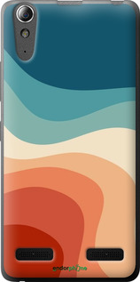 Силиконовый чехол В стиле ретро с волнами для Lenovo K3 (K30-t) - 6531u-114 изображение 